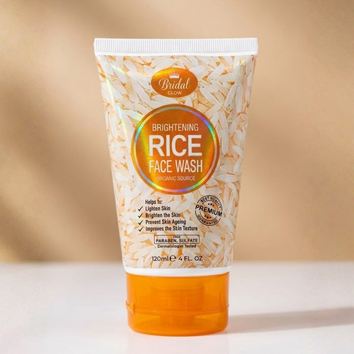 Bridal Glow Brightening Rice Face Wash 120ml