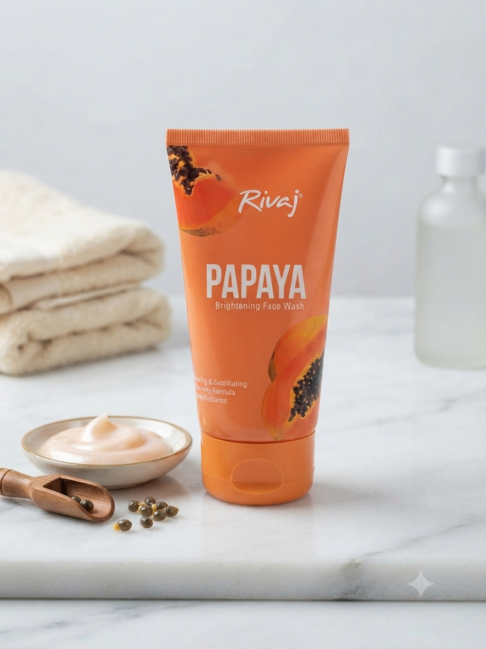 Rivaj Papaya Brightening Face Wash 100ml